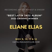 Eliane Elias Comes to Catalina Jazz Club Beginning This Week Video