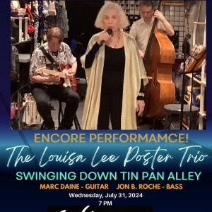 Louisa Lee Poster to Present SWINGING DOWN TIN PAN ALLEY at Silvana Photo