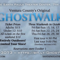 GHOSTWALK Announced at Santa Paula Theater Center Photo
