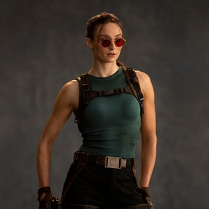 Photo: First Look at Sophie Turner as Lara Croft in TOMB RAIDER Series Photo