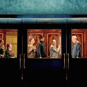 Students Get Exclusive Backstage Workshops With The Company of MURDER ON THE ORIENT EXPRES Photo