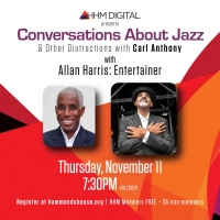 Conversations About Jazz Welcomes Legendary Entertainer Allan Harris Next Week
