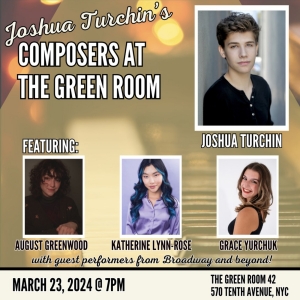 Joshua Turchin to Present COMPOSERS AT THE GREEN ROOM 42 in March Photo