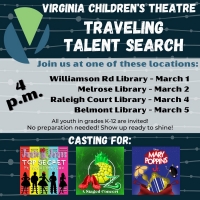 Virginia Children's Theatre Announces Traveling Talent Search Photo