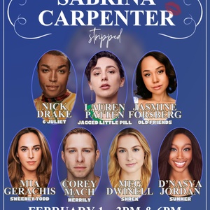 Lauren Patten, Jasmine Forsberg, Corey Mach to Star in STRIPPED: SABRINA CARPENTER Photo