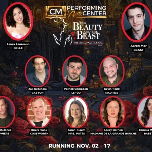 Cast Set For BEAUTY AND THE BEAST at The CM Performing Arts Center Photo