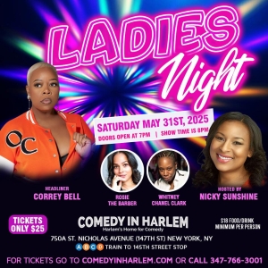 Comic Nicky Sunshine To Host LADIES NIGHT Showcase At Comedy In Harlem Photo