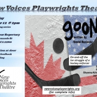 New Voices Playwrights Theatre Presents Their Fall Reading Series: GOON By David Rusi Photo