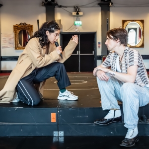 Photos: Reeve Carney and Eva Noblezada in Rehearsal For CABARET AT THE KIT KAT CLUB i Photo