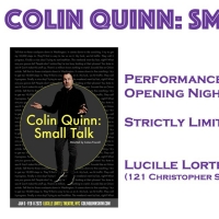 COLIN QUINN: SMALL TALK to Have Limited Engagement at the Lucille Lortel Theatre This Photo