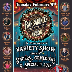 BARBARINO'S BIG NIGHT OUT! Variety Show Returns to Lips Photo