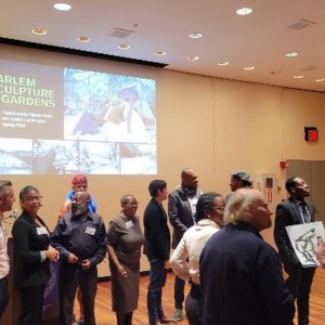 Harlem Sculpture Gardens Launched At City College Video
