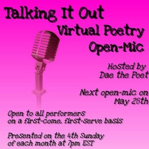 TALKING IT OUT Virtual Poetry Open-Mic to Be Held Tonight