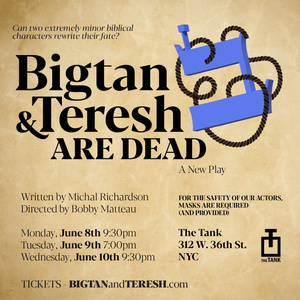 BIGTAN & TERESH ARE DEAD to Make World Premiere at The Tank NYC Photo
