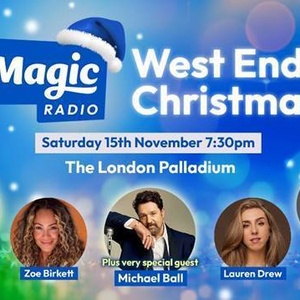 Michael Ball Joins Magic Radio's West End Christmas Photo