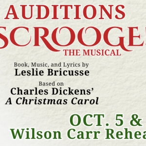 Theatre Tuscaloosa to Hold Auditions for SCROOGE! THE MUSICAL Photo