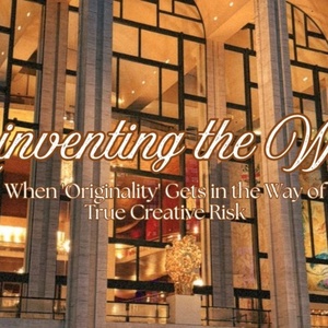 Student Blog: Reinventing the Wheel: When Originality Gets in the Way of True Creative Ris Photo