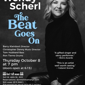 Wendy Scherl to Bring THE BEAT GOES ON to Don't Tell Mama Photo