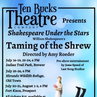 Ten Bucks Theatre Will Present an Outdoor Production of THE TAMING OF THE SHREW