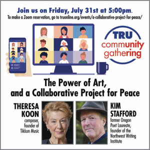 TRU Community Gathering to Explore Art, Peace, and Collaboration via Zoom Photo