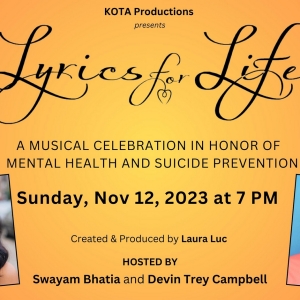 KOTA Productions' LYRICS FOR LIFE Returns To Symphony Space, November 12 Video