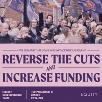 Equity Organise Demonstration Against Arts Cuts Photo