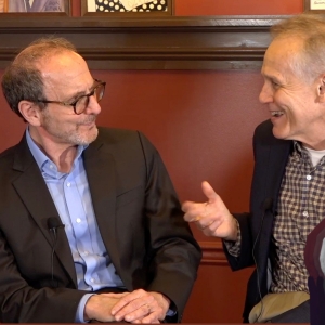 Video: Old Friends Lonny Price & Jim Walton Reunite to Celebrate MERRILY WE ROLL ALONG Photo
