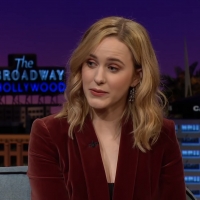 VIDEO: Rachel Brosnahan Shares a Throwback Photo on THE LATE LATE SHOW WITH JAMES COR Video