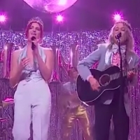 VIDEO: MUNA and Phoebe Bridgers Perform 'Silk Chiffon' on THE LATE LATE SHOW Video