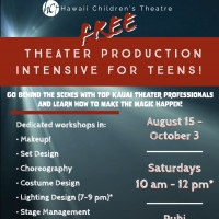 Hawaii Children's Theatre Presents a Free Theater Production Intensive for Teens Video