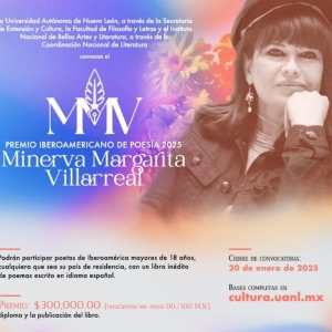 Convocan Al Premio Iberoamericano De Poesía MINERVA MARGARITA VILLARREAL Photo