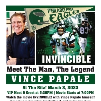 THE LEGEND VINCE PAPALE AT THE RITZ Announced At Ritz Theater & Performing Arts Center, March 2