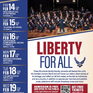 The US Air Force Band of Mid-America Will Perform Concerts in Tennessee Photo