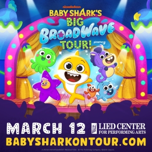 BABY SHARK LIVE Swimming to Lied Center for Performing Arts March 12 for a Jawsome Show! Photo