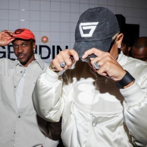 Pusha T and Pharrell Williams Launch GRINDIN COFFEE Photo