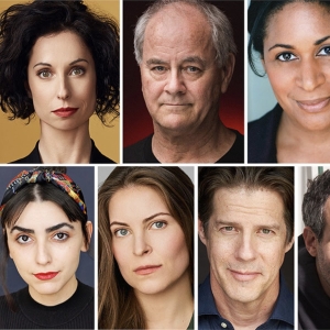 Cast Set for NOISES OFF at Steppenwolf Theatre Company Interview