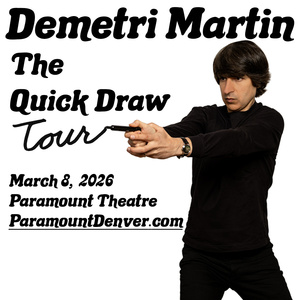Demetri Martin Comes to the Paramount Theatre Photo