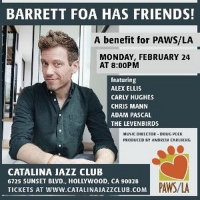 PAWS/LA Will Present a One Night Only Benefit Event BARRETT FOA HAS FRIENDS! Photo
