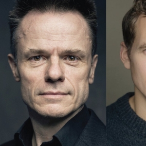 Cast Set for THE SHADOW IN THE MIRROR at The Mill at Sonning Theatre Photo