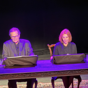 Stefanie Powers and Patrick Wayne Reunite for LOVE LETTERS Benefit Performance at El…