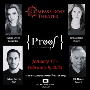 Compass Rose Theater To Present PROOF This January Photo