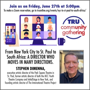 TRU to Present 'From New York City To St. Paul To South Africa: A Director Who Moves  Video