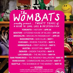 THE WOMBATS to Launch 2027 North American Tour Starting April 26 Photo
