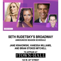 Town Hall Sets Jane Krakowski, Vanessa Williams & Brian Stokes Mitchell Concerts…