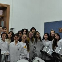 Jewish, Christian & Muslim Children from Israel Perform in Peace Drums Steel Band Photo