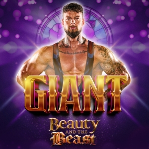 Gladiators GIANT Joins The Pantomime Cast Of BEAUTY AND THE BEAST At Wolverhampton Grand T Photo