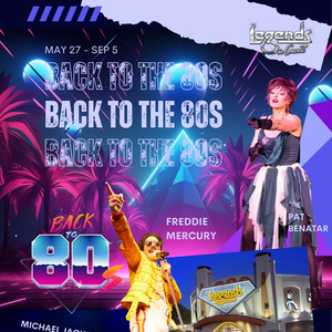 Legends in Concert to Present BACK TO THE 80S in Myrtle Beach Photo