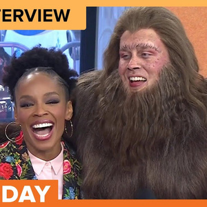 Video: Grey Henson Wears BIGFOOT! Costume for Appearance on TODAY Photo