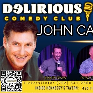 John Caponera to Perform at Delirious Comedy Club in Las Vegas