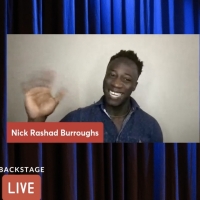 VIDEO: TINA's Nick Rashad Burroughs Visits Backstage with Richard Ridge Photo